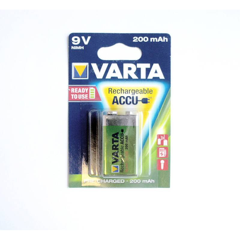 Акумулаторна батерия VARTA 9V 200mAh Ni-MH