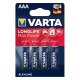 Алкална батерия 1,5V RED VARTA  AAA (LR03)