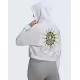 ADIDAS Originlas Cropped Hoodie White
