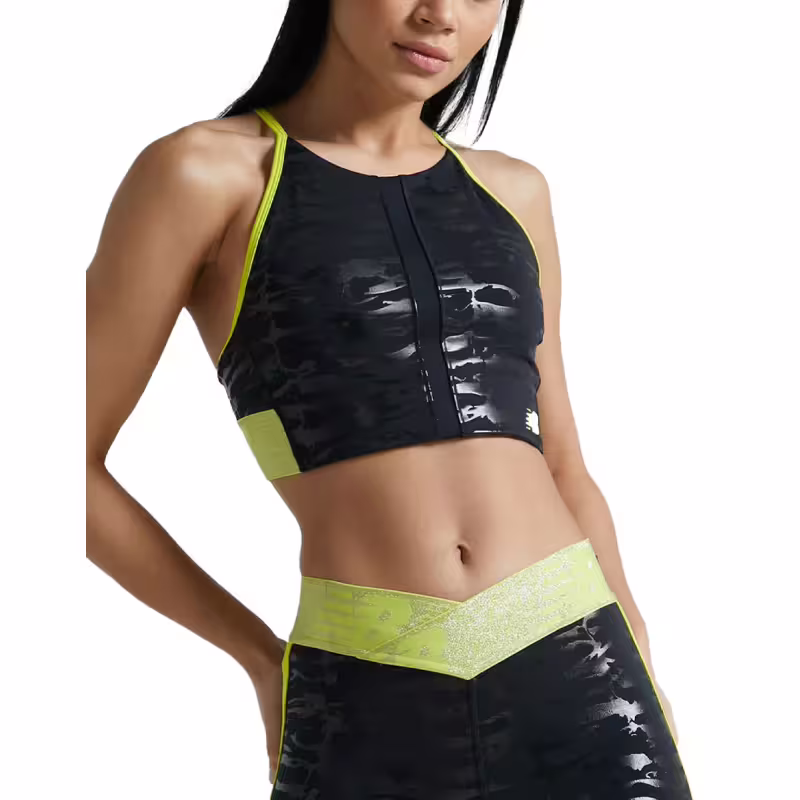 NEW BALANCE Relentless Premium Printed Bra Black