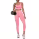 REEBOK Workout Ready Rib Bra Pink