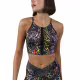 NEW BALANCE Relentless Premium Printed Crop Top Black/Multi