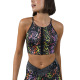 NEW BALANCE Relentless Premium Printed Crop Top Black/Multi