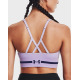 UNDER ARMOUR Seamless Low Long Bra Purple