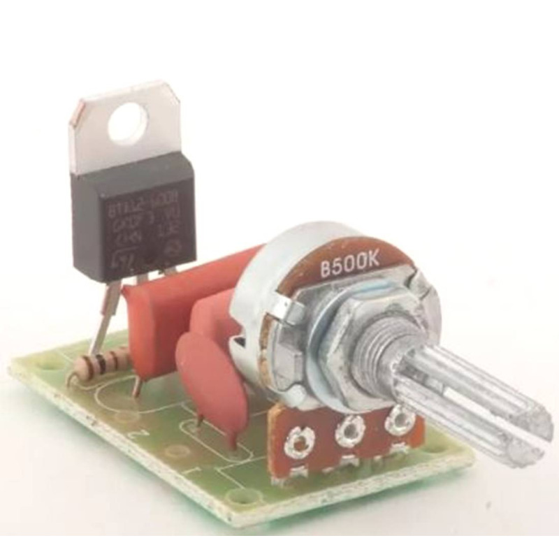 Българска платка кит 01B, регулатор на мощност, фазов, 15A, 220VAC, 3300W