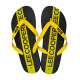 LEE COOPER Timoko Flip-Flops Black/Yellow