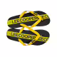 LEE COOPER Timoko Flip-Flops Black/Yellow