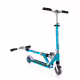 Алуминиева сгъваема тротинетка за деца FLOW ELEMENT COMFORT LIGHTS &ndash; аква