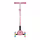 Детска сгъваема тротинетка със светещи колела PRIMO FOLDABLE PLUS LIGHTS &ndash; пастелно розовa