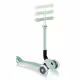 Сгъваема еко тротинетка с 3 колела GLOBBER JUNIOR FOLDABLE LIGHTS ECOLOGIC - цвят пистачио