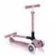 Сгъваема еко тротинетка с 3 колела GLOBBER JUNIOR FOLDABLE LIGHTS ECOLOGIC &ndash; цвят бери