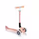 Сгъваема еко тротинетка с 3 колела GLOBBER JUNIOR FOLDABLE LIGHTS ECOLOGIC &ndash; цвят праскова