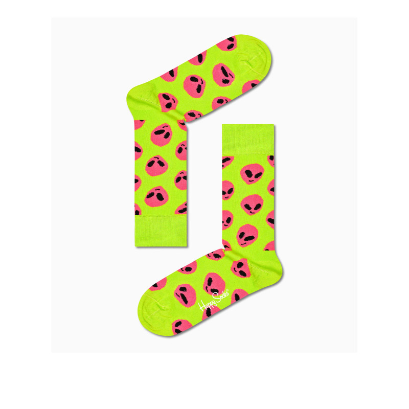 HAPPY SOCKS Alien Sock Green