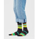 HAPPY SOCKS Magnetic Field Sock Black