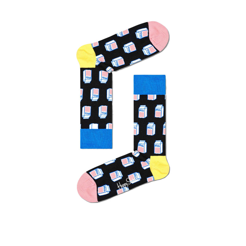 HAPPY SOCKS Milk Sock Black