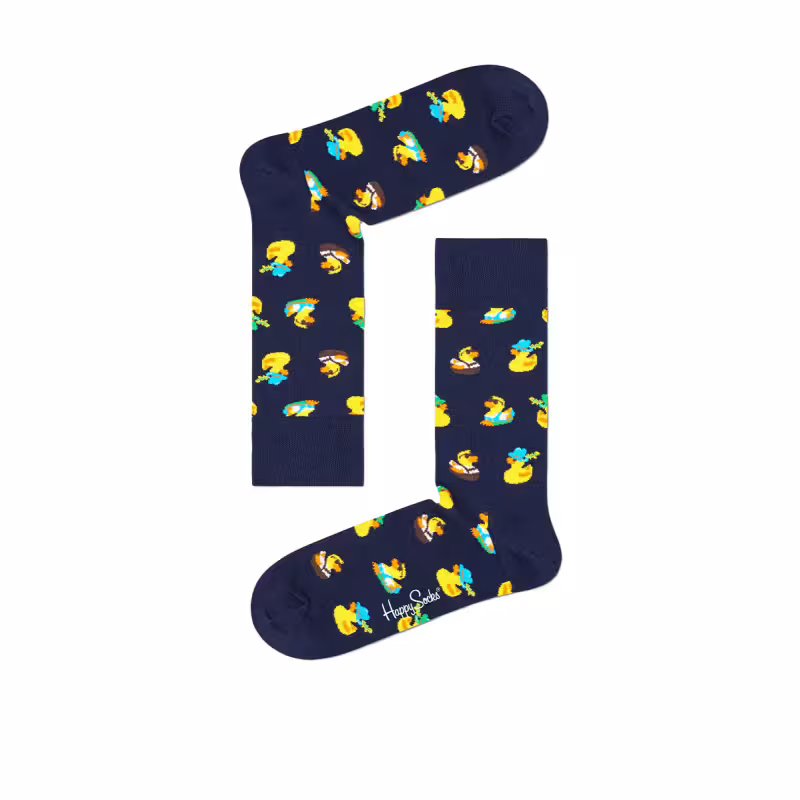HAPPY SOCKS Oktober Ducks Sock Black