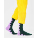HAPPY SOCKS Wave Sock Black/Pink