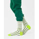 HAPPY SOCKS Blocked Stripe Sock Green