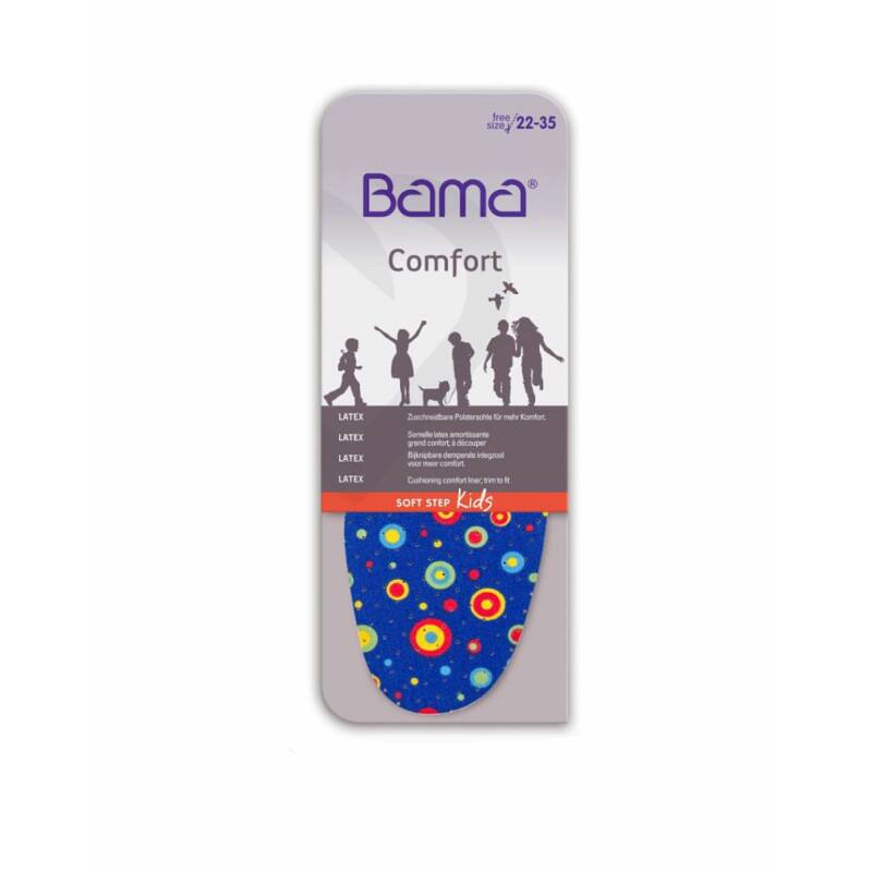 BAMA Soft Step Kids Insoles Multicolor