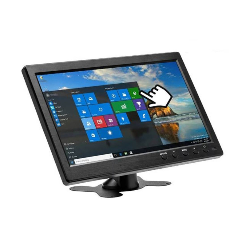 Монитор за автомобил, камера, универсален, LCD, 600p, 12VDC, 220VAC, 10,1"