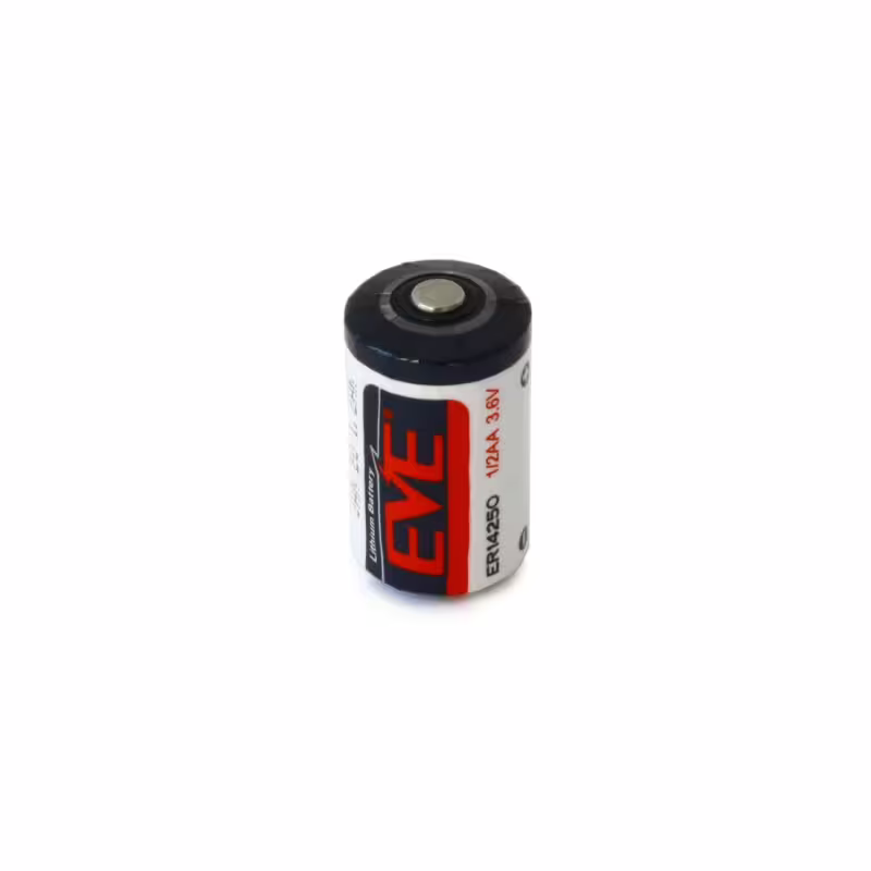 Литиева батерия EVE, пъпка, 3,6VDC, 1200mAh, ER14250, 1/2AA