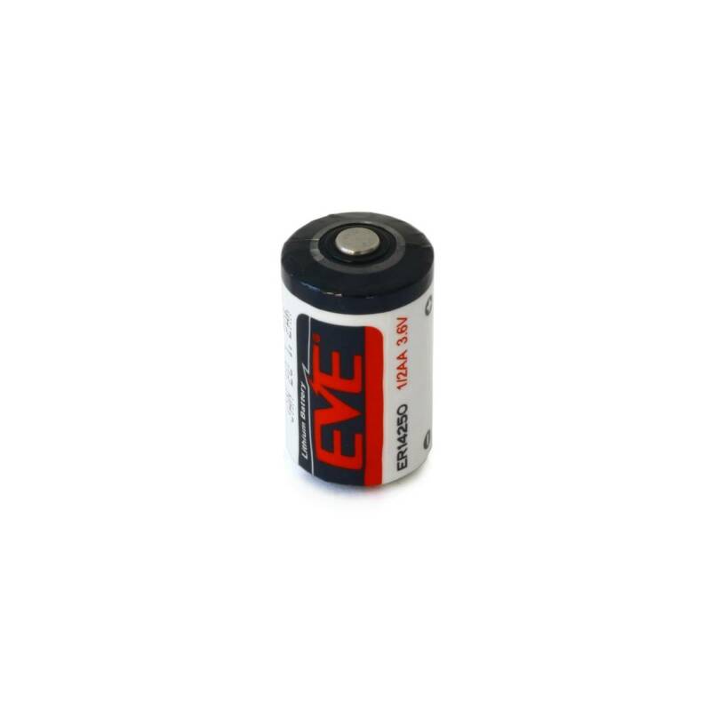 Литиева батерия EVE, пъпка, 3,6VDC, 1200mAh, ER14250, 1/2AA