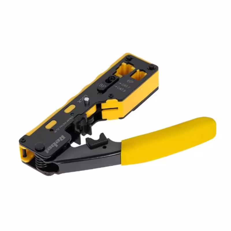 Клещи за кримпване RB-1006, интернет кабел, RJ45,  6pin, 8pin