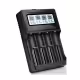 Мрежово зарядно HD-8992A, LED дисплей, акумулаторни батерии, Li-ion, 4 бр, 220VAC