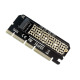 Контролер No brand, PCI-E x4/x8/x16 към M.2 NVMe SSD - 17759