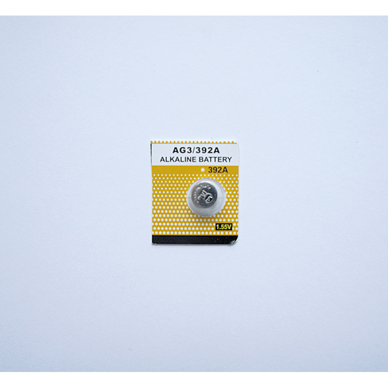 Обикновена плоска батерия 1,5V 392A (AG3)