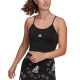 ADIDAS Aeroknit Seamless Crop Top Black