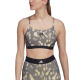 ADIDAS Aeroreact Light-Support Hyperglam Printed Bra Multi