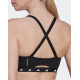 ADIDAS Aeroimpact Training Light-Support Techfit Bra Black