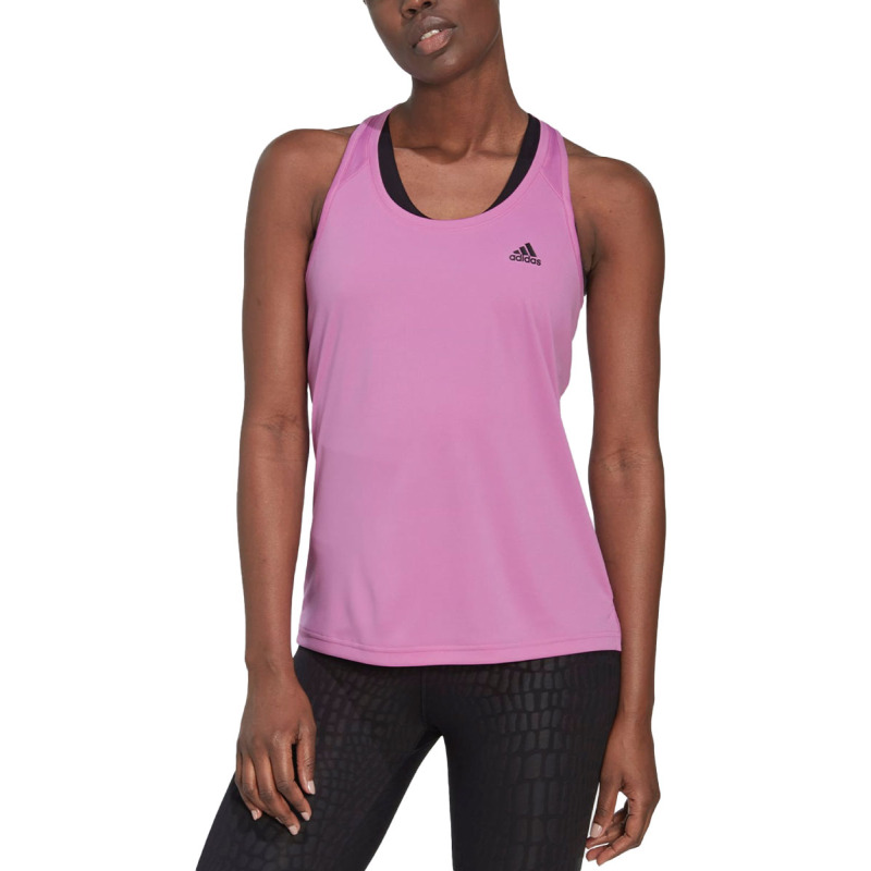 ADIDAS Designed To Move 3-Stripes Sport Tank Top Purple