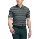 ADIDAS Two-Color Striped Polo Grey