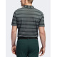 ADIDAS Two-Color Striped Polo Grey