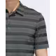 ADIDAS Two-Color Striped Polo Grey