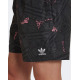 ADIDAS Originals Allover Print Shorts Black/Grey