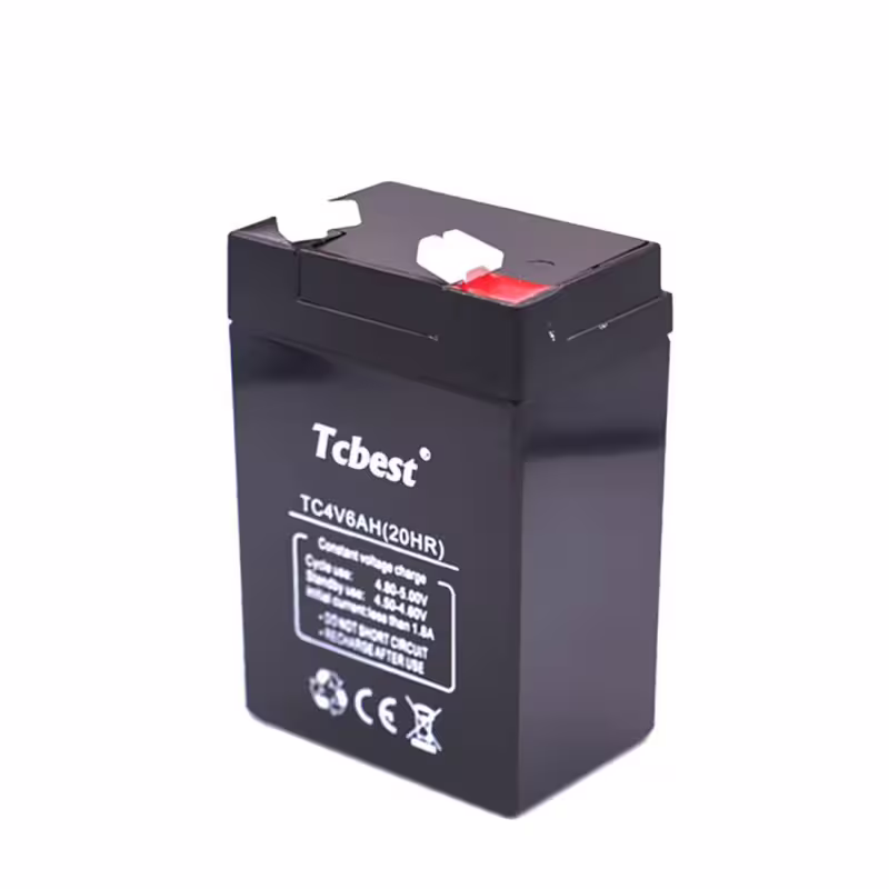 Акумулаторна, оловна батерия за кантар, везна, 4VDC, 6AH, 70х47х100mm