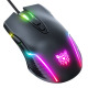 Геймърска мишка Onikuma CW905, Оптична, 7D, RGB, Черен - 767