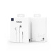 Слушалки за мобилни устройства WiWu Earbuds 101, Mикрофон, Бял - 20735