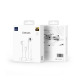 Слушалки за мобилни устройства WiWu Earbuds 303, Type-C, Mикрофон, Бял - 20733