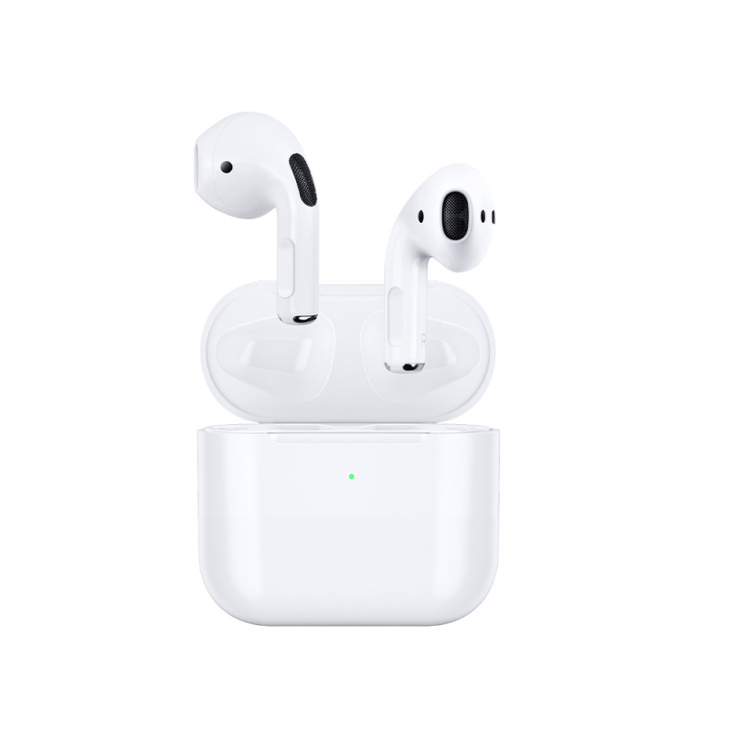Bluetooth слушалки WiWu Airbuds Lite, Бял – 20728