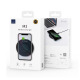 Безжично зарядно устройство WiWu M3, Qi, 15W, Черен - 17734