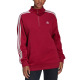 ADIDAS Centre Stage Quarter-Zip Sweatshirt Red