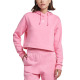 ADIDAS Originals Adicolor Essentials Crop Fleece Hoodie Pink