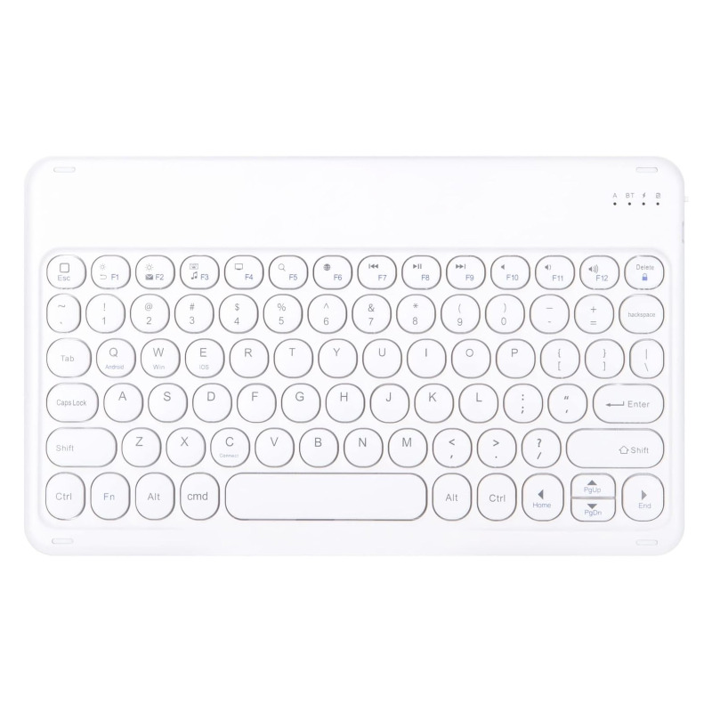 Клавиатура No brand X3, Безжична, Bluetooth, Бял - 6162