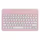 Клавиатура No brand X3, Безжична, Bluetooth, Розов - 6163