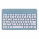 Клавиатура No brand X3, Безжична, Bluetooth, Син - 6164