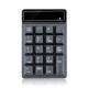 Клавиатура No brand K3, Num pad, Безжична, Bluetooth, Черен - 6186